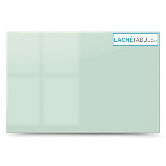 Sklenená magneticko suchostierateľná tabuľa - biela GLASS (90x60 cm)
