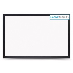 Magnetická tabuľa v dekoratívnom ráme - čierny (60x40 cm)