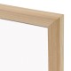 Magnetická tabuľa v drevenom ráme WOOD (120x80 cm)
