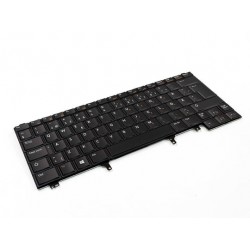 Notebook keyboard Dell EU for Dell Latitude E5420, E5430, E6220, E6320, E6330, E6420, E6430, E6440, (No Trackpoint)