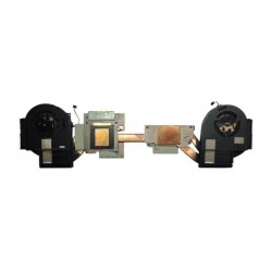 Notebook chladič + ventilátor Dell for Precision 15.6” 7540 OEM CPU Cooling Fans and Heatsink (PN: AT2KF007ZAL, 0RX1Y7)