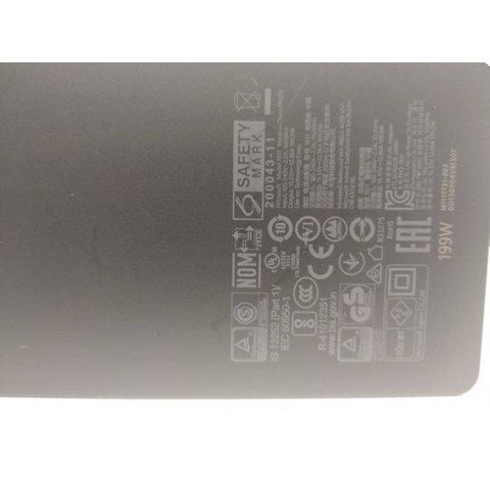 Power adapter Microsoft for Surface Docking 1917 199W 7,9 x 5,5mm, 15,35V