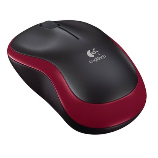 Myš Logitech Wireless Mouse M185 nano Red